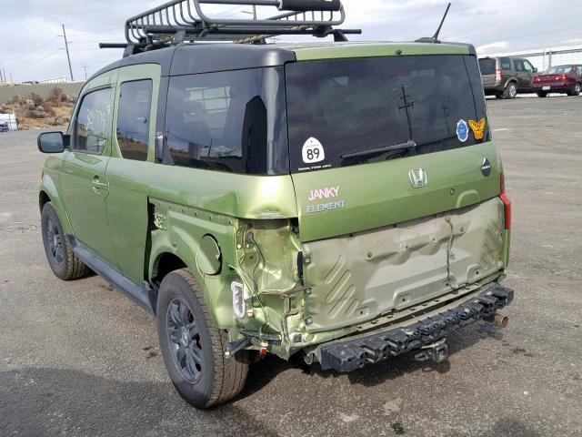 5J6YH28786L023942 - 2006 HONDA ELEMENT EX GREEN photo 3