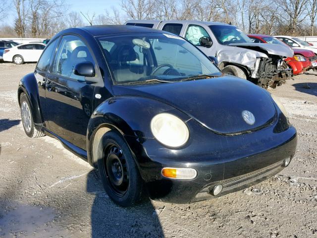 3VWCC21C8YM454639 - 2000 VOLKSWAGEN NEW BEETLE Schwarz Foto 1