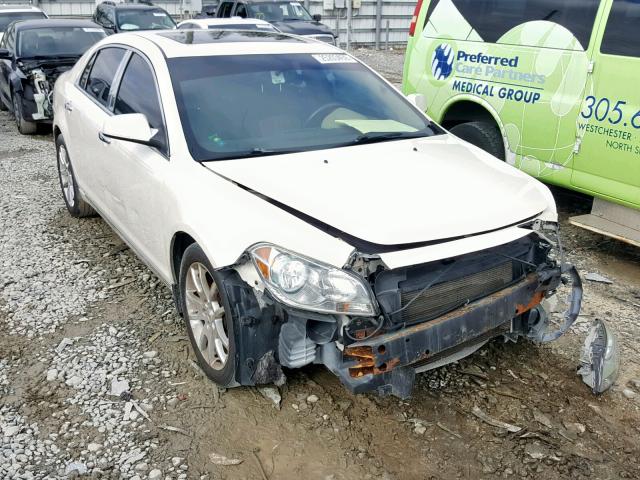 1G1ZE5E76BF113083 - 2011 CHEVROLET MALIBU LTZ WHITE photo 1