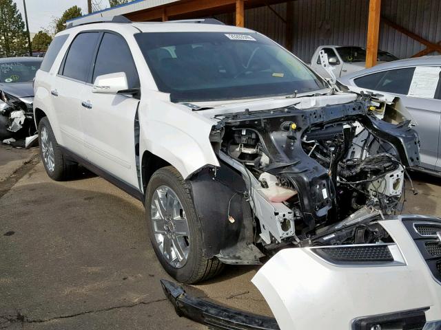 1GKKVSKD3HJ278021 - 2017 GMC ACADIA LIM WHITE photo 1