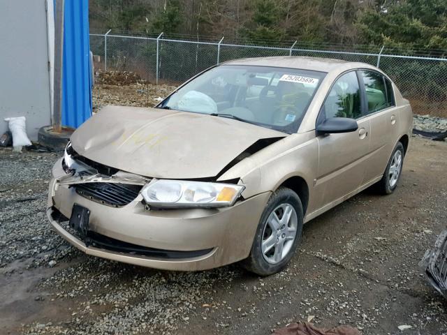 1G8AJ55F86Z136466 - 2006 SATURN ION LEVEL GOLD photo 2