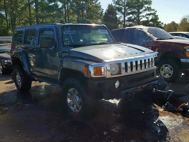 5GTDN136968295076 - 2006 HUMMER H3 GRAY photo 1