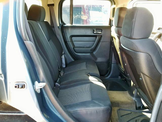 5GTDN136968295076 - 2006 HUMMER H3 GRAY photo 6