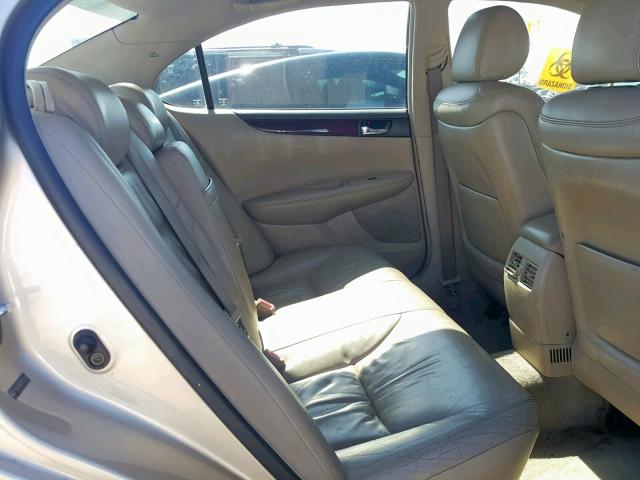 JTHBA30G445018044 - 2004 LEXUS ES 330 GOLD photo 6