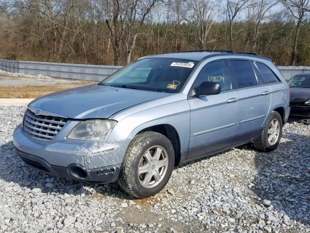 2A8GF68486R613126 - 2006 CHRYSLER PACIFICA T BLUE photo 2