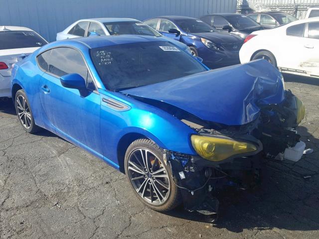 JF1ZCAC15D1613942 - 2013 SUBARU BRZ 2.0 LI BLUE photo 1