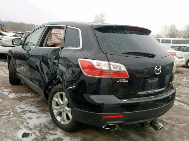 JM3TB2BA8B0325420 - 2011 MAZDA CX-9 BLACK photo 3