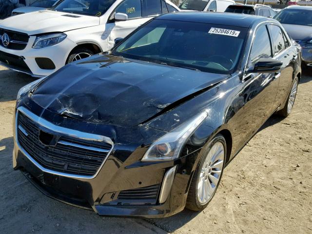 1G6AS5S30F0129483 - 2015 CADILLAC CTS PERFOR BLACK photo 2