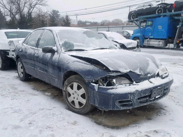 1G1JF524027482715 - 2002 CHEVROLET CAVALIER L BLUE photo 1