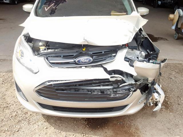 1FADP5AU4JL100541 - 2018 FORD C-MAX SE TAN photo 9