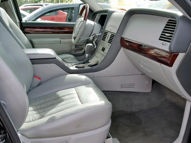 5LMEU88H55ZJ15014 - 2005 LINCOLN AVIATOR 黑色 照片 5