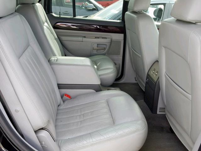 5LMEU88H55ZJ15014 - 2005 LINCOLN AVIATOR 黑色 照片 6