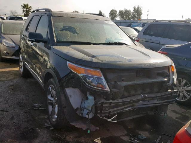 1FM5K7F92DGB34614 - 2013 FORD EXPLORER L BLACK photo 1