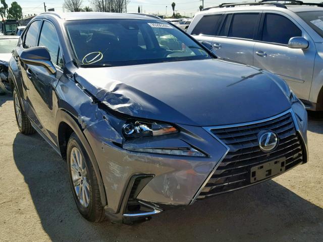 JTJYARBZ0K2126007 - 2019 LEXUS NX 300 GRAY photo 1