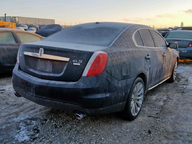 1LNHM94R69G610151 - 2009 LINCOLN MKS BLACK photo 4