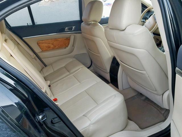 1LNHM94R69G610151 - 2009 LINCOLN MKS BLACK photo 6