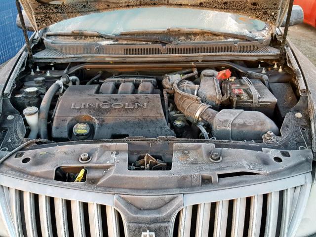 1LNHM94R69G610151 - 2009 LINCOLN MKS BLACK photo 7