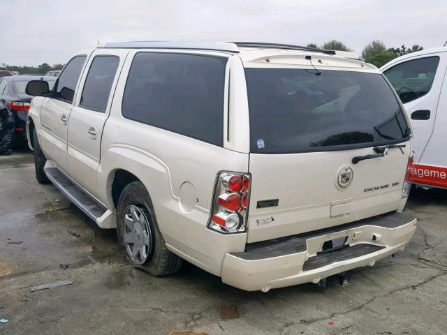 3GYFK66NX4G277180 - 2004 CADILLAC ESCALADE E CREAM photo 3