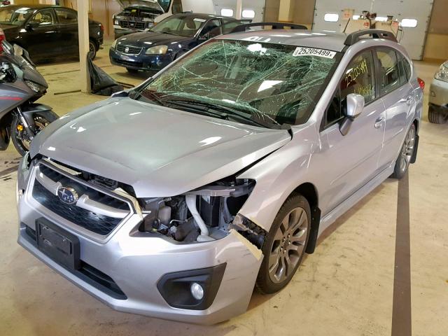 JF1GPAL67E8270518 - 2014 SUBARU IMPREZA SP SILVER photo 2