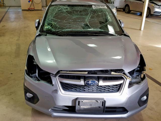 JF1GPAL67E8270518 - 2014 SUBARU IMPREZA SP SILVER photo 9