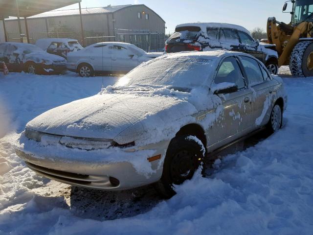 1G8ZK5271VZ343700 - 1997 SATURN SL2 TAN photo 2