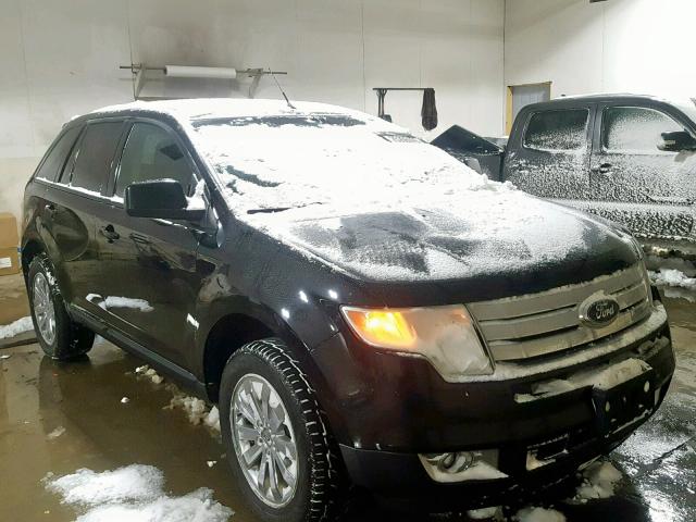 2FMDK3JC6ABB53239 - 2010 FORD EDGE SEL BLACK photo 1