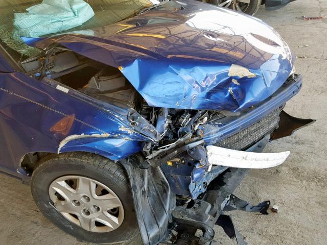 1HGEM21185L005421 - 2005 HONDA CIVIC DX V BLUE photo 9