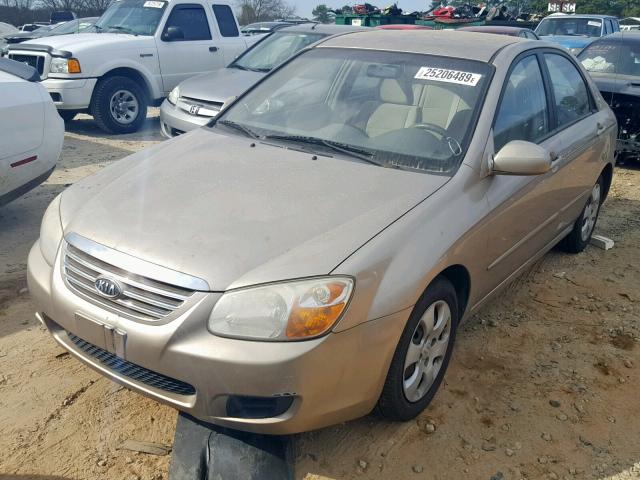 KNAFE121075473768 - 2007 KIA SPECTRA EX GOLD photo 2