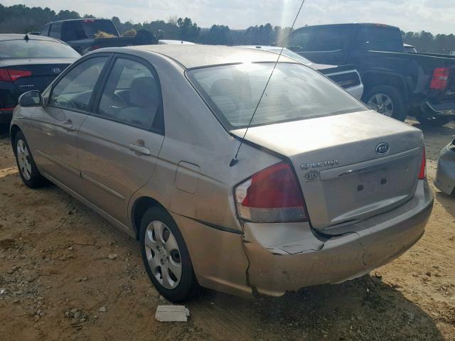 KNAFE121075473768 - 2007 KIA SPECTRA EX GOLD photo 3