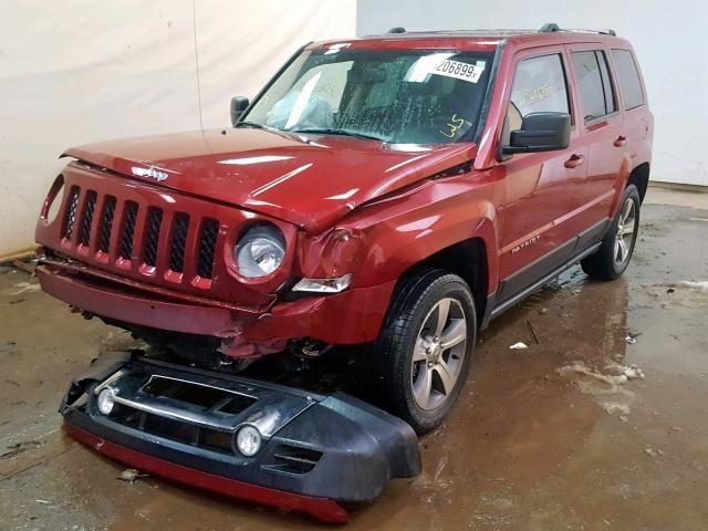 1C4NJRFB8GD709679 - 2016 JEEP PATRIOT LA MAROON photo 2