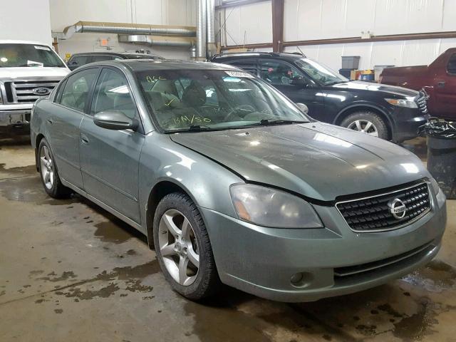 1N4BL11E45C311734 - 2005 NISSAN ALTIMA SE GREEN photo 1