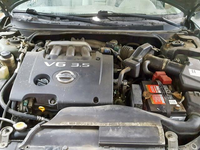 1N4BL11E45C311734 - 2005 NISSAN ALTIMA SE GREEN photo 7