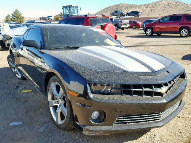 2G1FK1EJ2B9131430 - 2011 CHEVROLET CAMARO 2SS BLACK photo 1