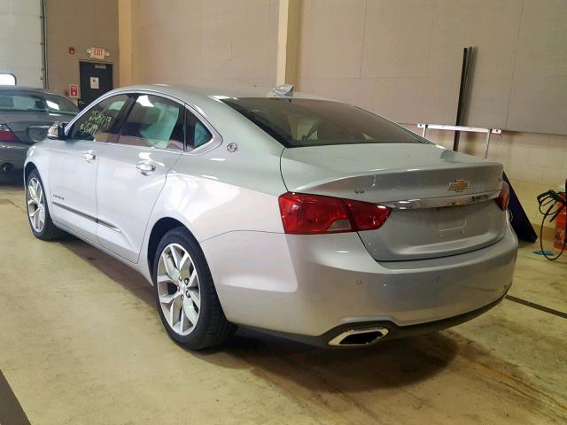 2G1125S3XJ9117071 - 2018 CHEVROLET IMPALA PRE ვერცხლისფერი ფოტო 3