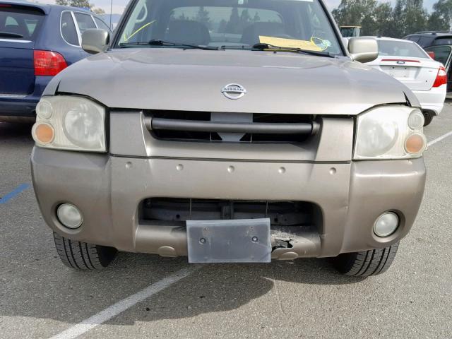 1N6ED29X02C304725 - 2002 NISSAN FRONTIER C BROWN photo 9