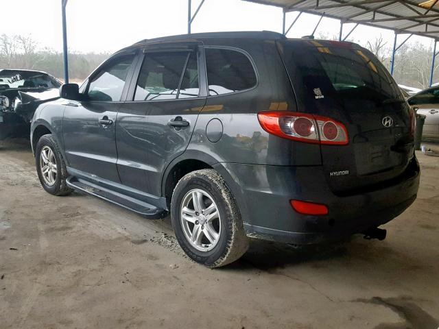 5NMSGDAB2AH360979 - 2010 HYUNDAI SANTA FE G GRAY photo 3