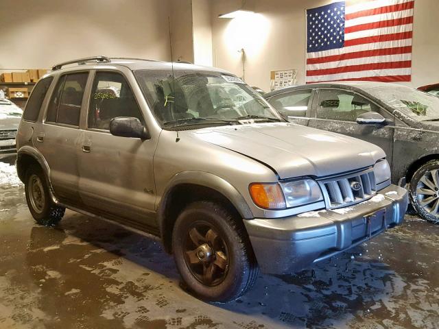 KNDJA723525167123 - 2002 KIA SPORTAGE SILVER photo 1