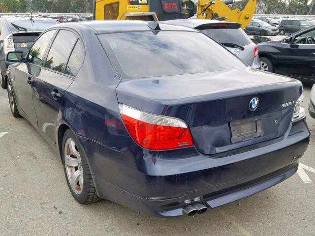 WBANA535X4B851284 - 2004 BMW 525 I BLUE photo 3