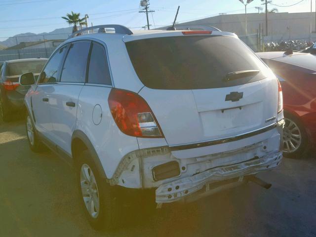 3GNFL2EK8DS514952 - 2013 CHEVROLET CAPTIVA LS 白色 照片 3
