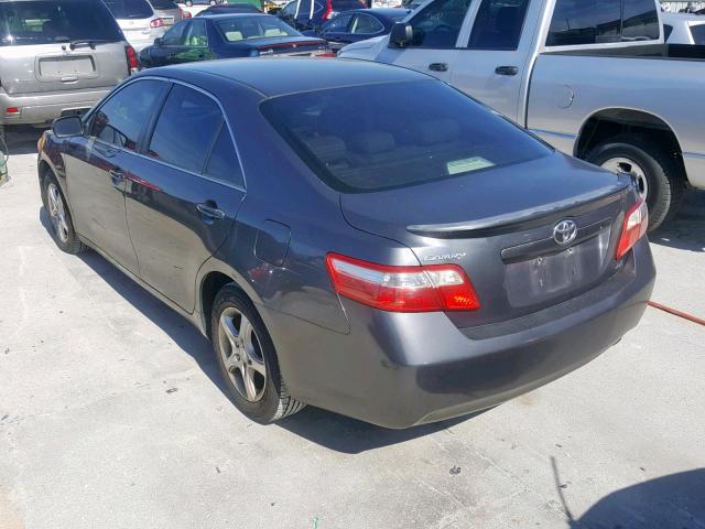 4T1BE46K97U616708 - 2007 TOYOTA CAMRY NEW GRAY photo 3