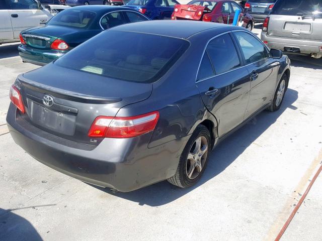 4T1BE46K97U616708 - 2007 TOYOTA CAMRY NEW GRAY photo 4