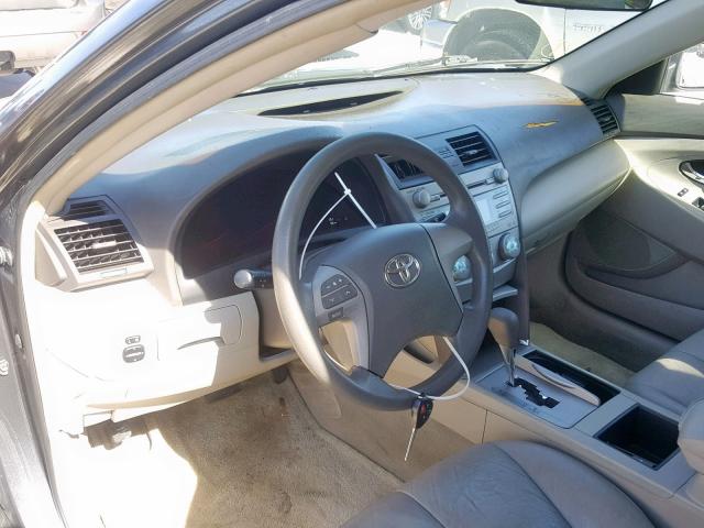 4T1BE46K97U616708 - 2007 TOYOTA CAMRY NEW GRAY photo 9