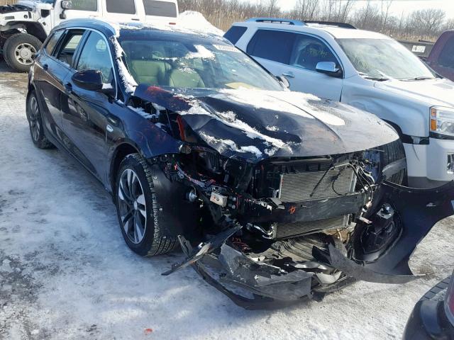 W04GV8SX2J1146477 - 2018 BUICK REGAL TOUR BLUE photo 1