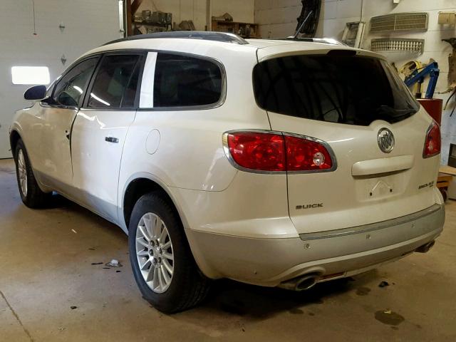 5GAKVCED4CJ151561 - 2012 BUICK ENCLAVE WHITE photo 3