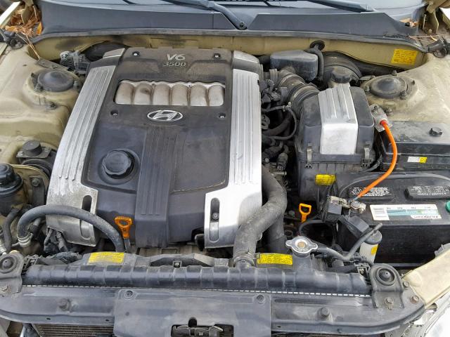 KMHFU45E34A278817 - 2004 HYUNDAI XG 350 GOLD photo 7