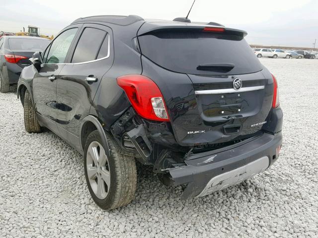 KL4CJDSB9GB622766 - 2016 BUICK ENCORE PRE BLACK photo 3