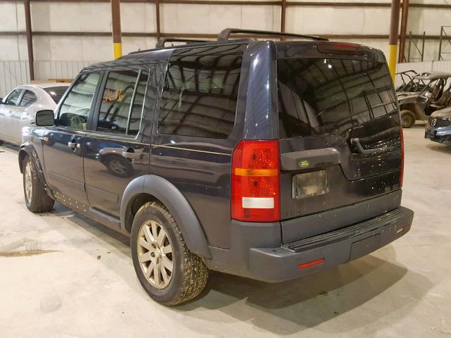 SALAA25405A307042 - 2005 LAND ROVER LR3 BLACK photo 2