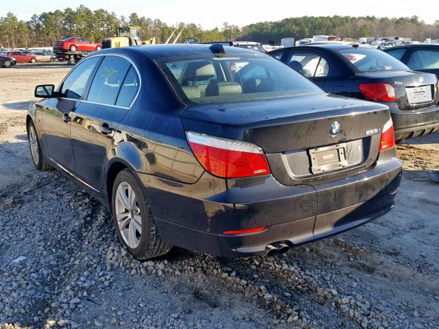 WBANV1C53AC157085 - 2010 BMW 528 XI BLACK photo 3