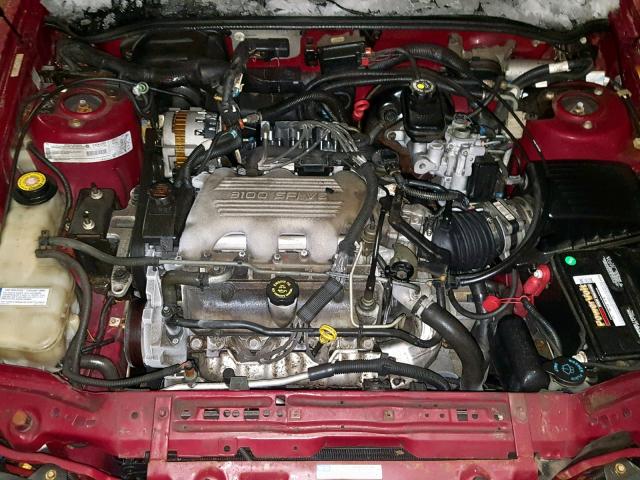 1G4NJ52M2WC415601 - 1998 BUICK SKYLARK CU RED photo 7