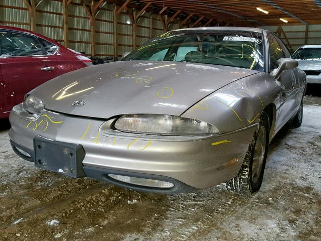 1G3GR62C3T4118779 - 1996 OLDSMOBILE AURORA BEIGE photo 2